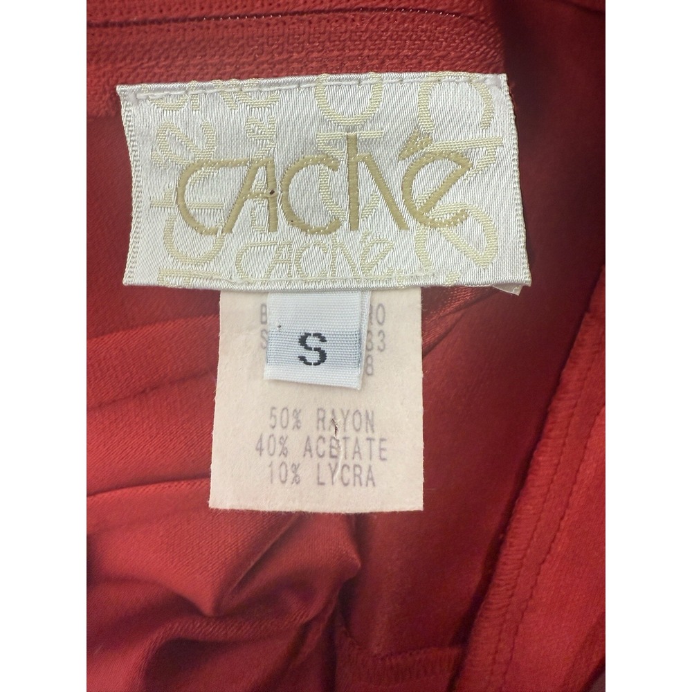 Cache Red Mini Dress - Picture 7 of 9